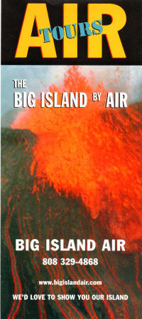Big Island Air Tours Brochure