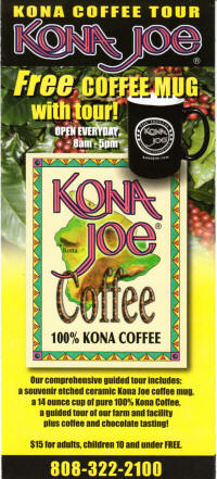 Kona Joe Kona Coffee Tour