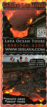 Lava Ocean Tours Brochure